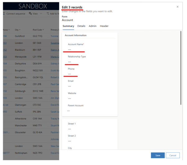 Records in a view Dynamics 365 CRM